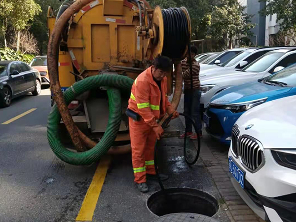 衡山排污管道清淤